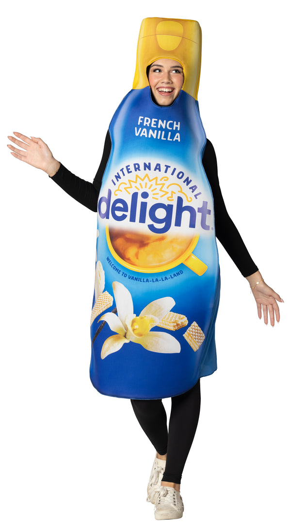 International Delight French Vanilla Creamer Costume, Adult One Size