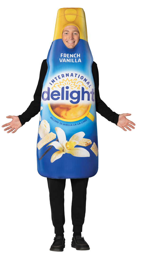 International Delight French Vanilla Creamer Costume, Adult One Size