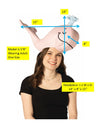 Pink Whale Hat Costume, Adult One Size