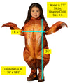 Oven Roasted Cooked Turkey Costume, Child Size 3-6