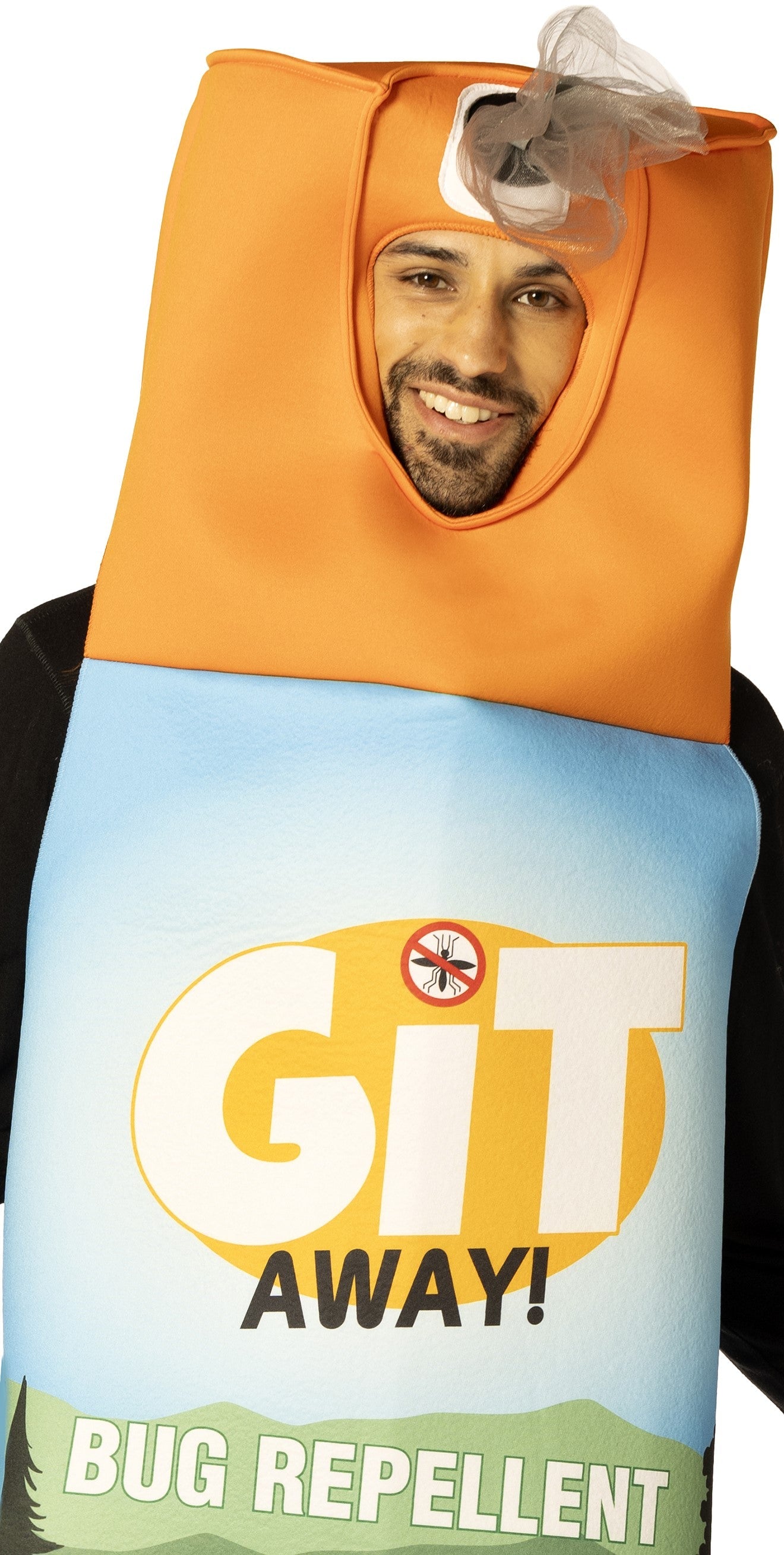 GIT Bug Repellent Costume, Adult One Size