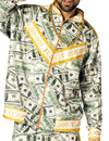 Money Suit Costume, Men's Size Large -  Extra Large