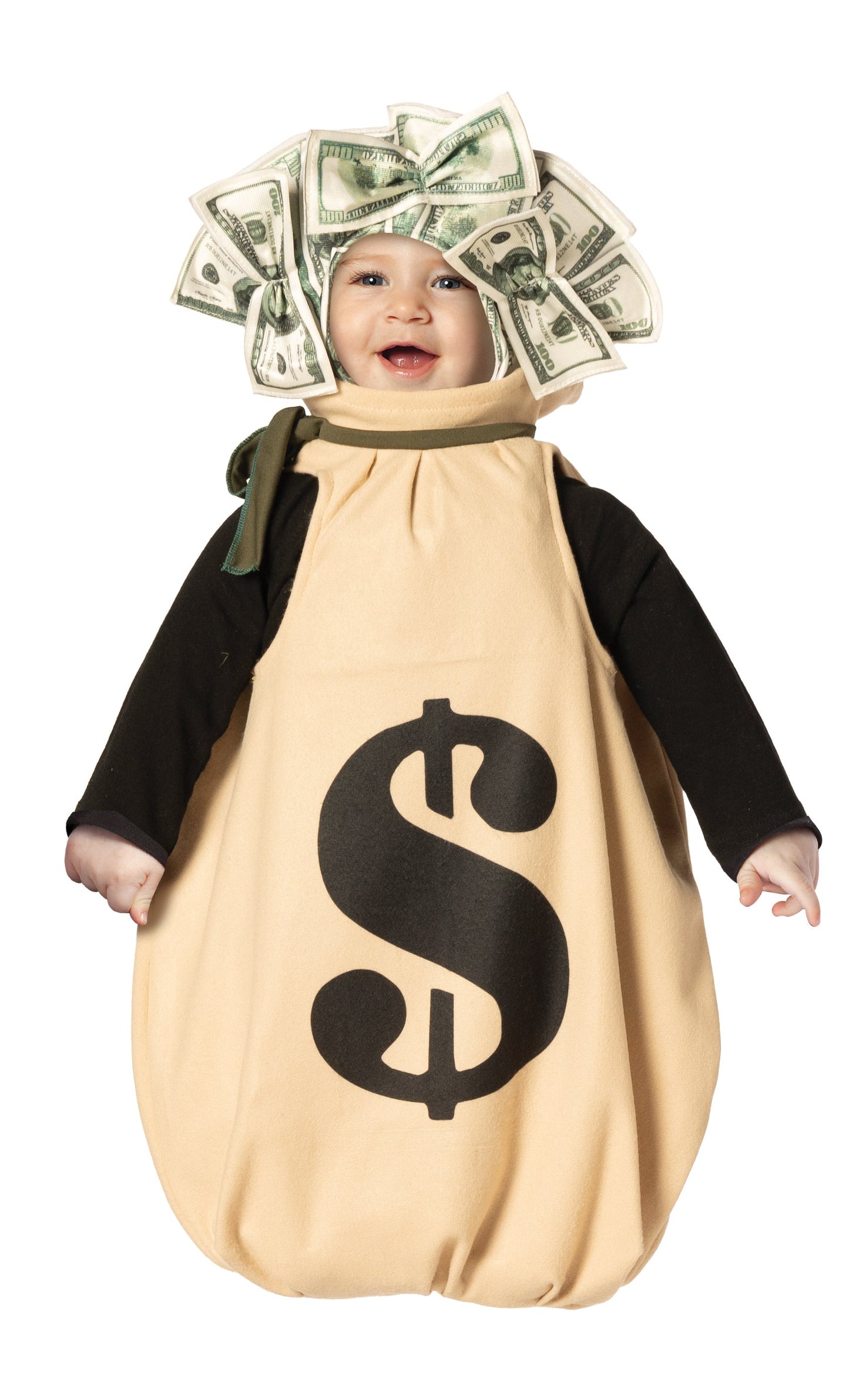 Money Bag Baby Bunting Costume, Baby Size 3-9 Months