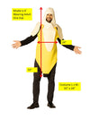 Peeled Banana Halloween Costume, Adult One Size