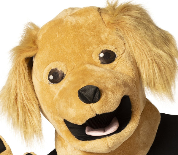 Brown Dog Headpiece Mask & Paws, Adult One Size