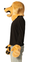 Brown Dog Headpiece Mask & Paws, Adult One Size