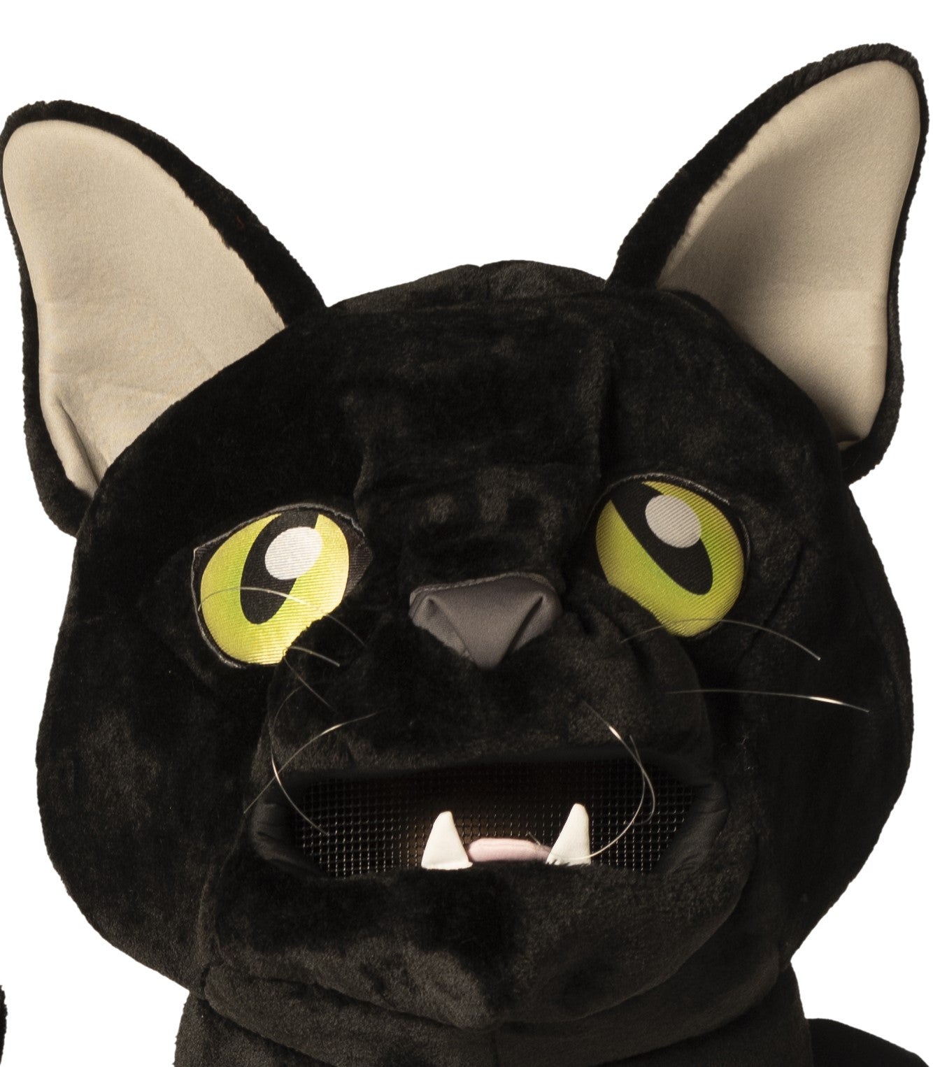Black Cat Mask Headpiece with Paws, Adult One Size