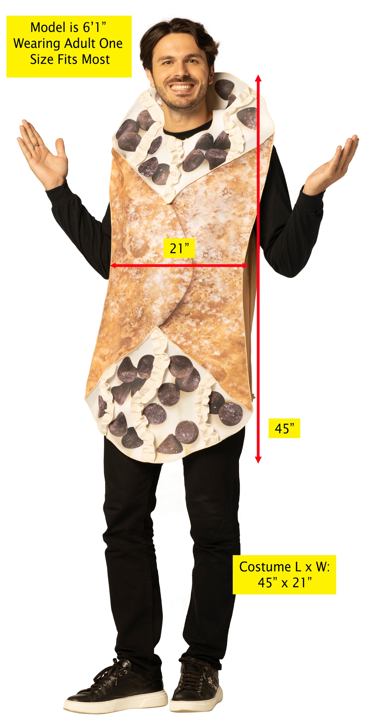 Cannoli Tunic Costume, One Size Fits Most