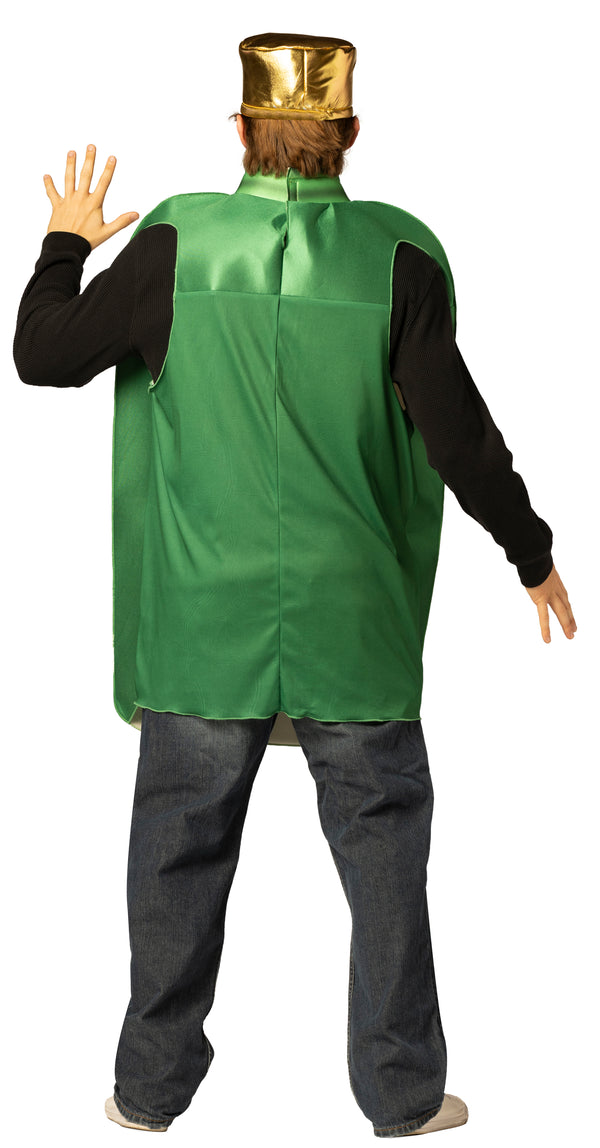 Gin Bottle with Hat Costume, One Size Fits Most