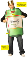 Gin Bottle with Hat Costume, One Size Fits Most