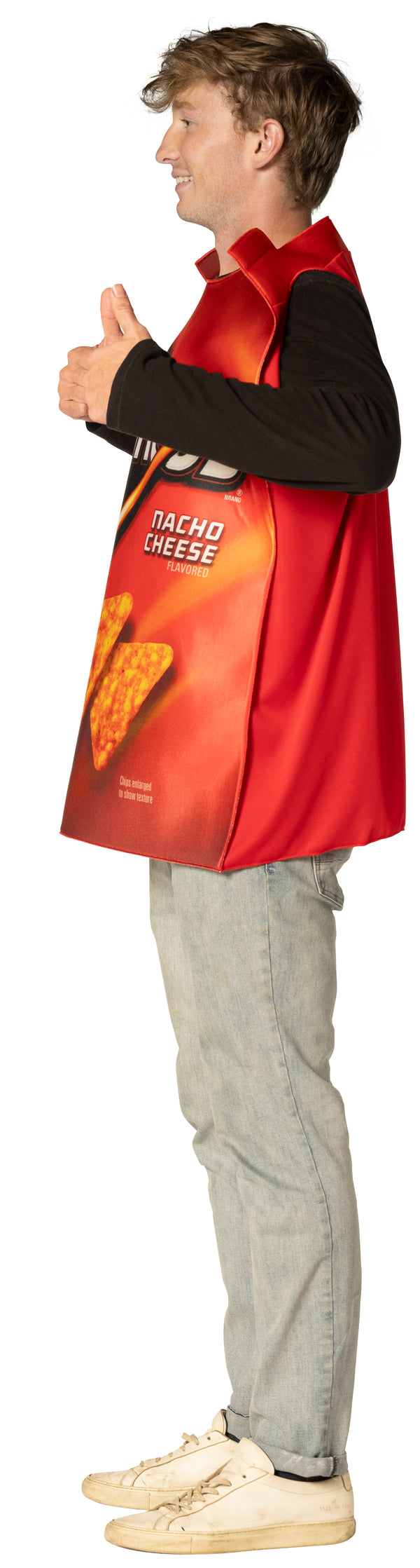 Doritos Nacho Cheese Bag Costume, Teen Size 16