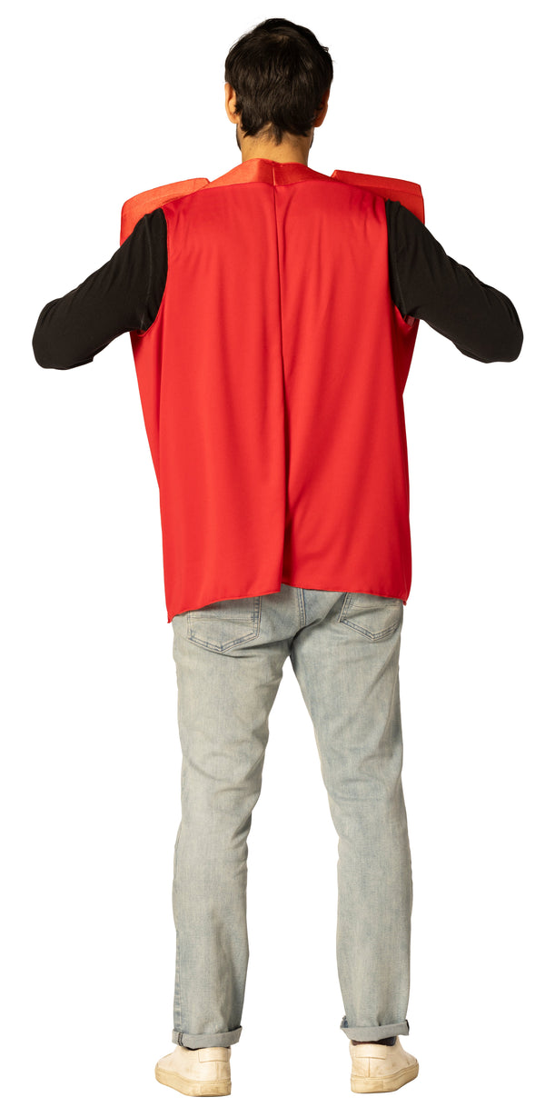 Doritos Nacho Cheese Bag Costume, Adult One Size
