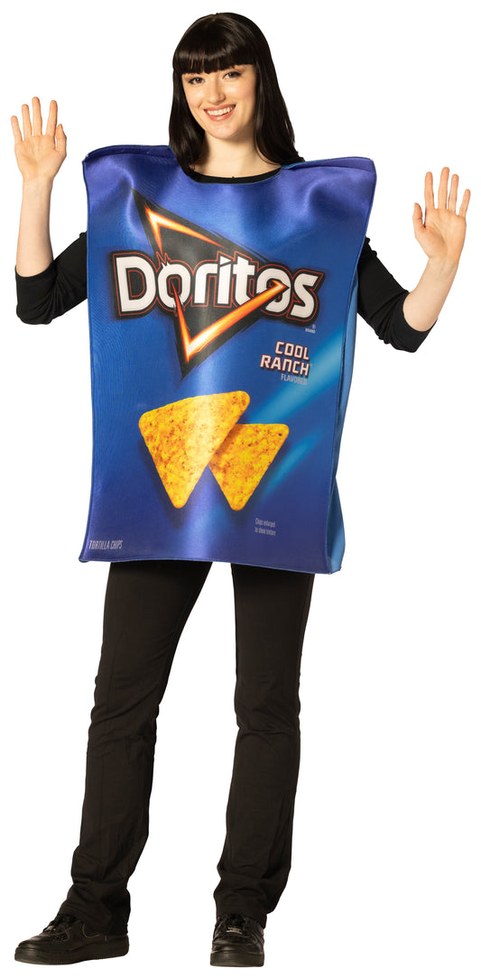 Doritos Cool Ranch Bag Costume, Adult One Size