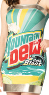 Mountain Dew Baja Blast Dress Costume, Women's Various Sizes