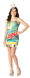 Mountain Dew Baja Blast Dress Costume, Women's Various Sizes