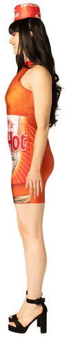 Frank's Red Hot Sauce Dress Costume, Women's Various Sizes