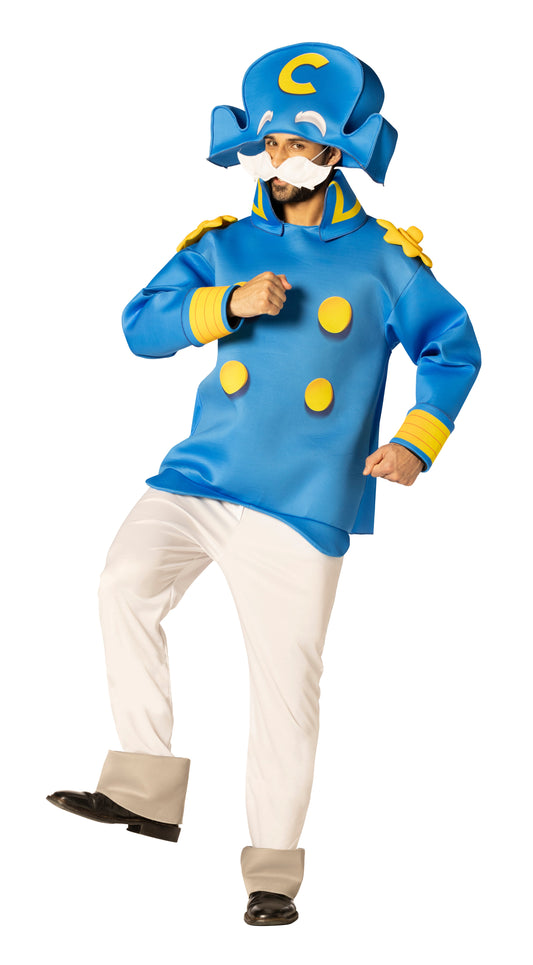 Cap'n Crunch Character Costume Costume, Adult One Size