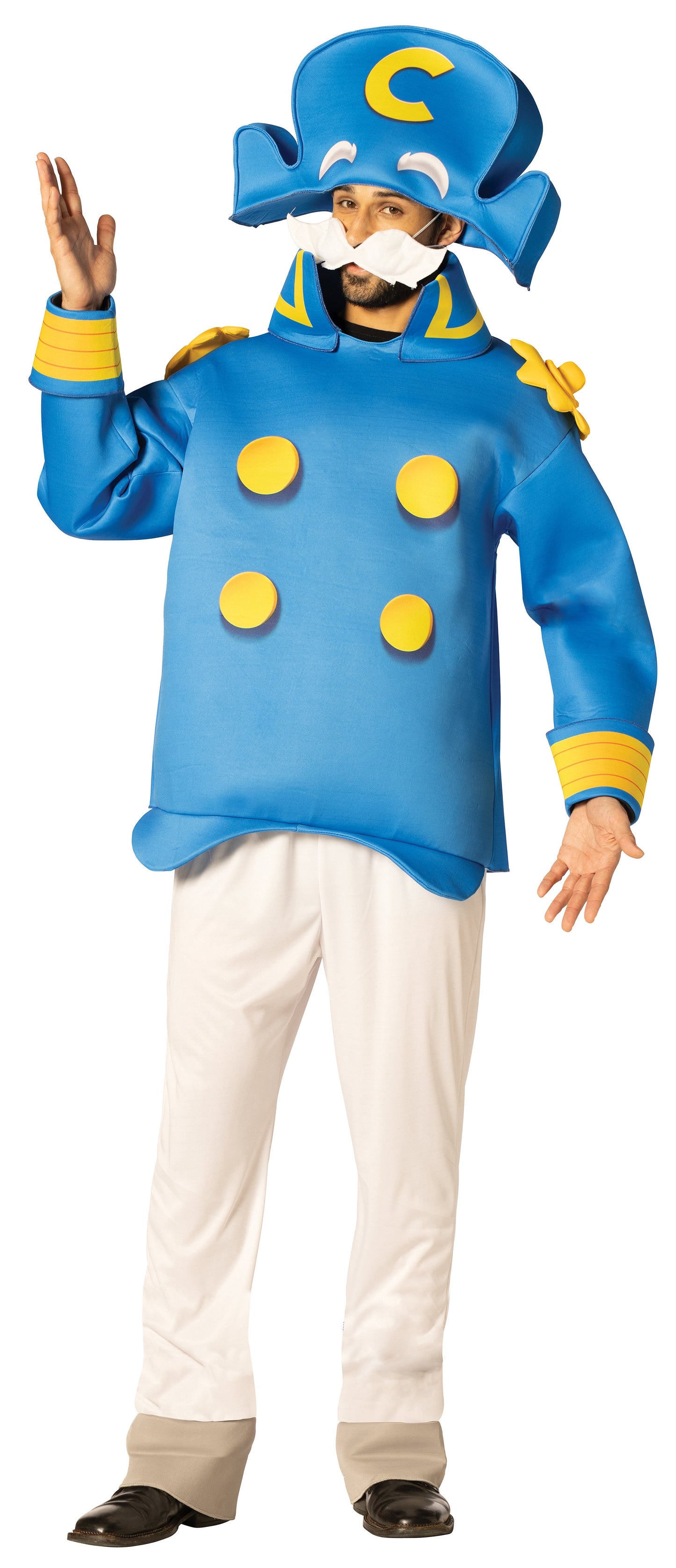 Cap'n Crunch Character Costume Costume, Adult One Size