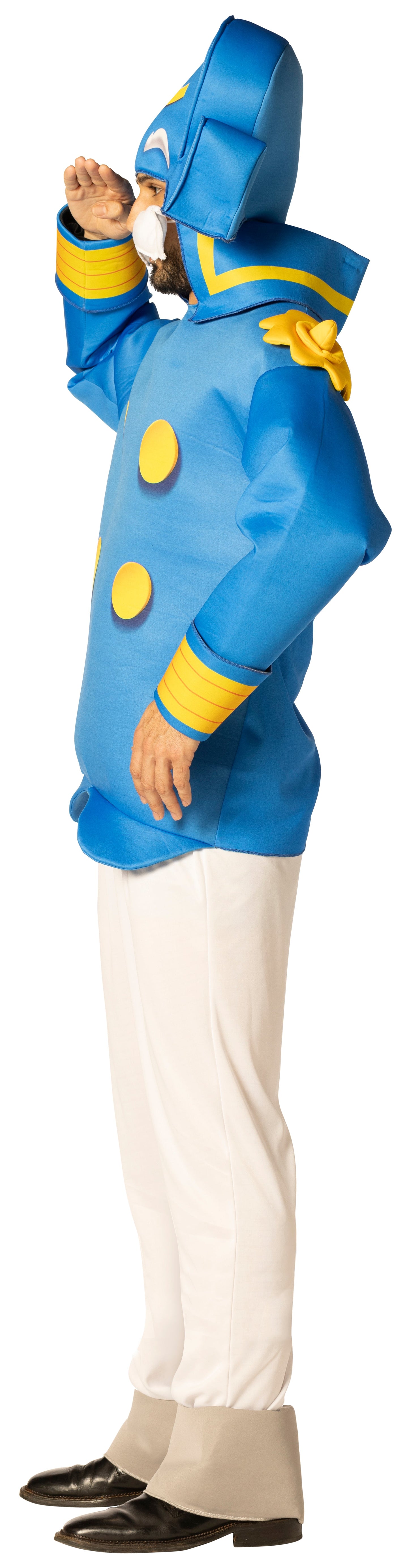 Cap'n Crunch Character Costume Costume, Adult One Size