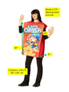 Cap'n Crunch Cereal Box Costume, Adult One Size