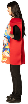 Cap'n Crunch Cereal Box Costume, Adult One Size