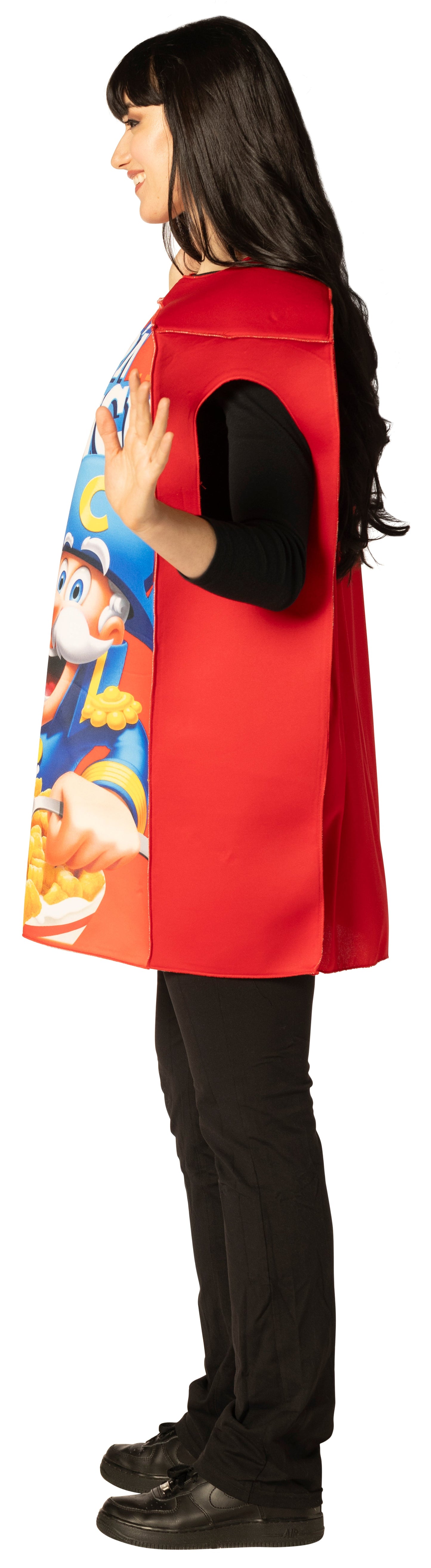 Cap'n Crunch Cereal Box Costume, Adult One Size