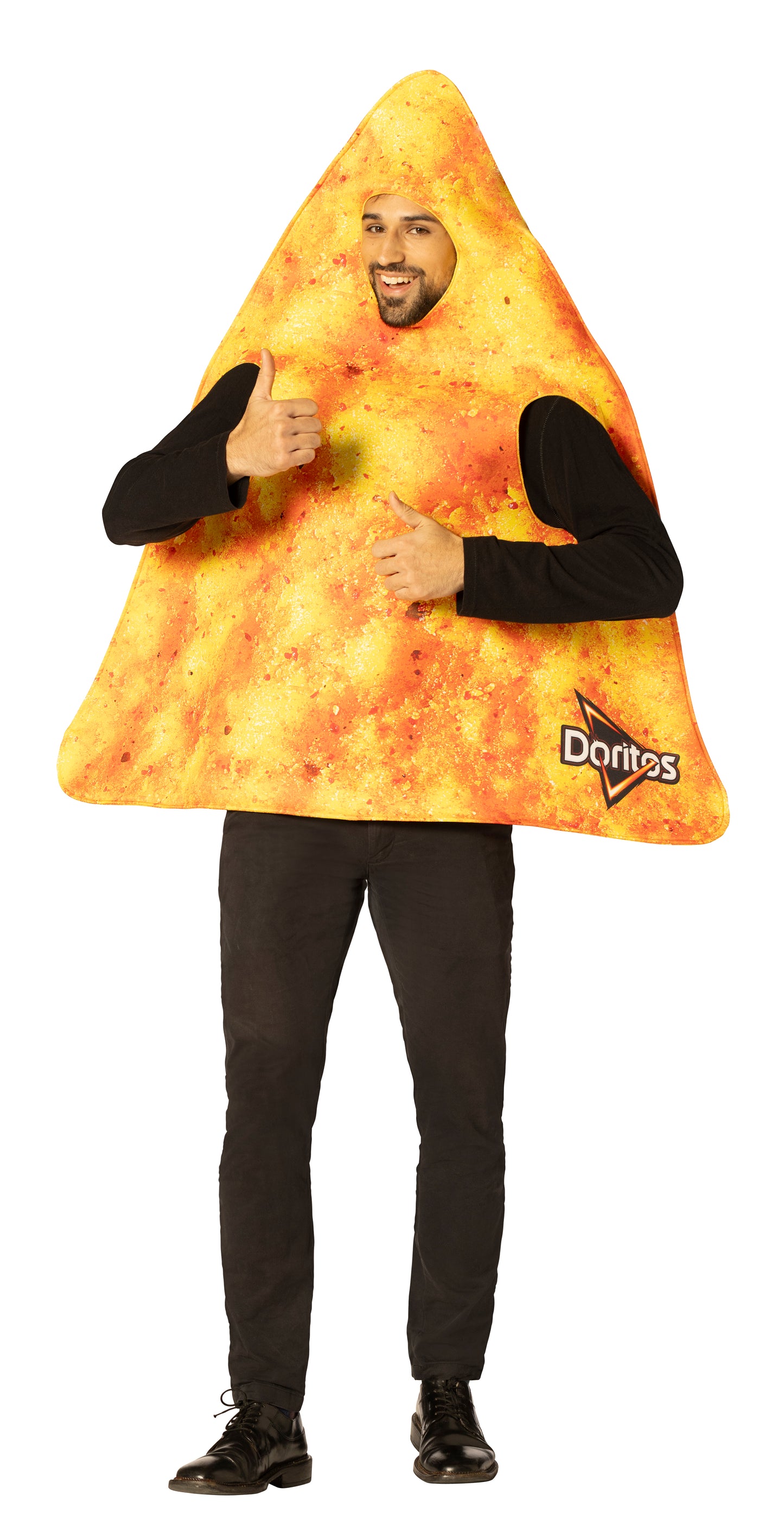 Doritos Nacho Single Chip 6 Pack Group Costume, Adult One Size