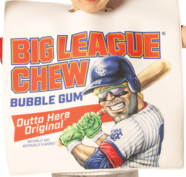 Big League Chew Gum Original Costume, Child Sizes 3-6 & 7-10