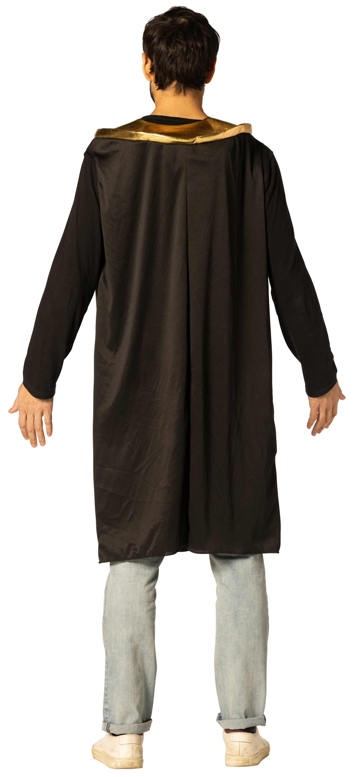 Liquid Death Sparkling Mountain Water Costume, Black, Adult One Size