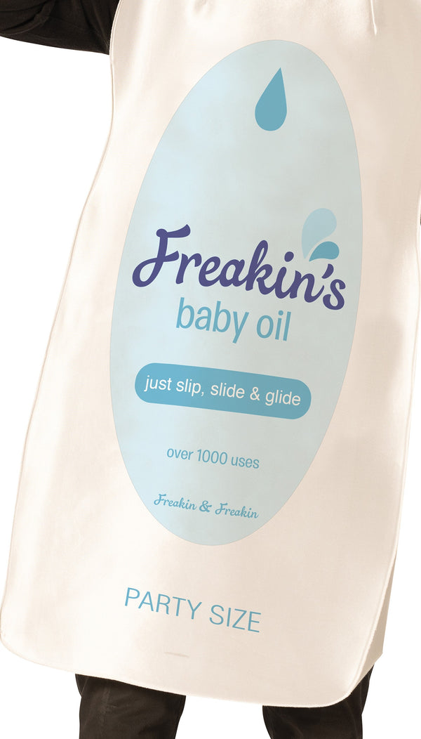 Baby Oil Bottle Costume, Adult One Size