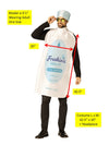 Baby Oil Bottle Costume, Adult One Size
