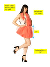 Pink Flamingo Costume, Various Sizes