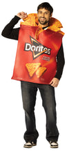 Doritos Nacho Cheese Bag w/Chips Costume, Adult One Size