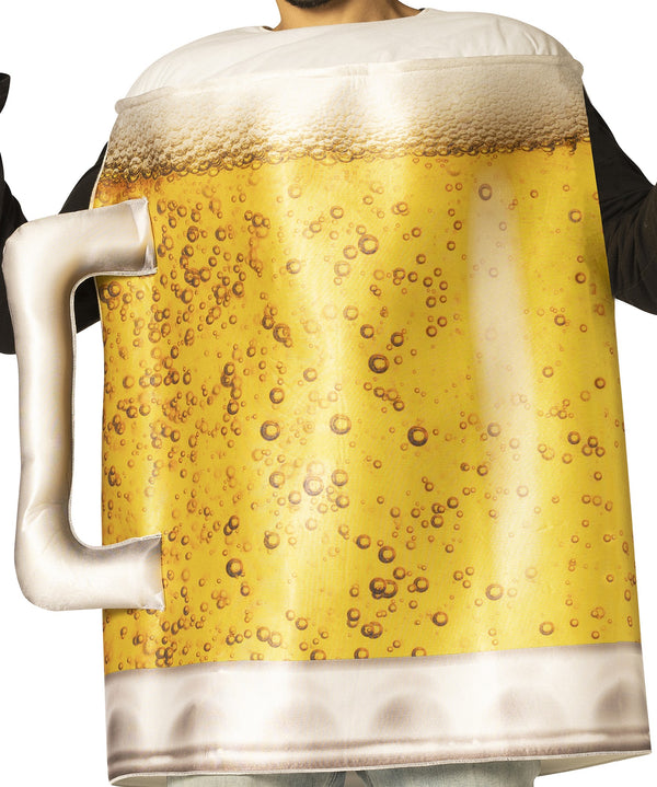 Beer Mug Costume Halloween Costume, Adult One Size