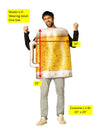 Beer Mug Costume Halloween Costume, Adult One Size