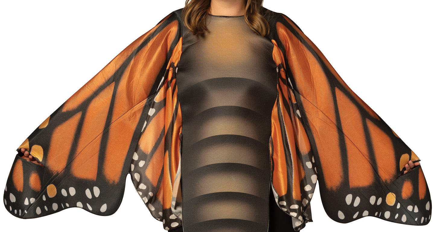 Monarch Butterfly Costume, One Size Fits Most
