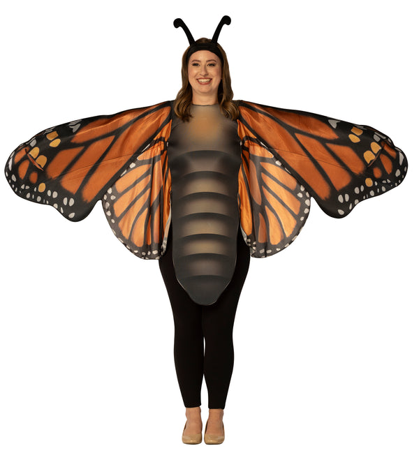 Monarch Butterfly Costume, One Size Fits Most