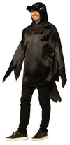 Raven Black Bird Costume, One Size Fits Most