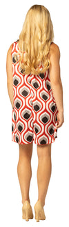 Swaggertown Dress Black & White Feather Costume, Women's Various Sizes