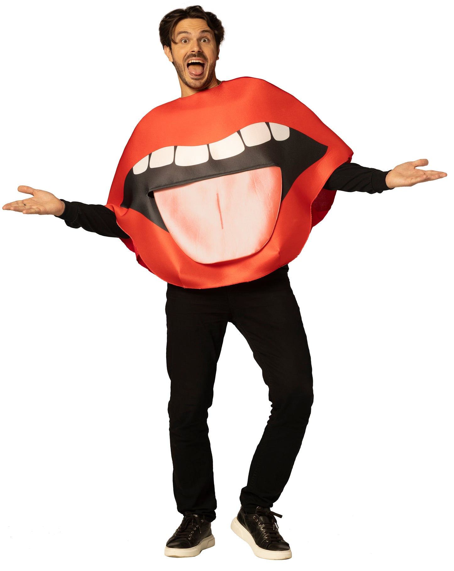 Big Lick Lips & Tongue Costume, One Size Fits Most