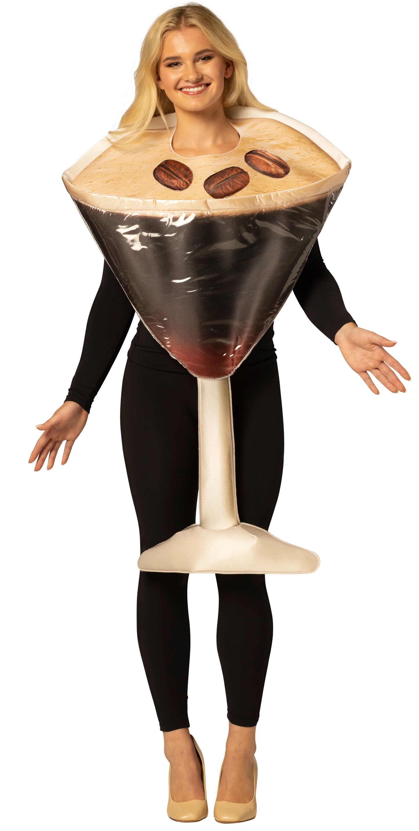 Espresso Martini Glass Costume, One Size Fits Most