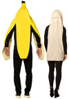 Banana Peel & Peeled Banana Couple Costume, One Size Fits Most