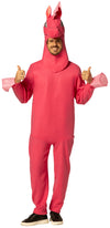 Pink Pony Guy Costume, Men, Men's Adult One Size