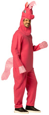 Pink Pony Guy Costume, Men, Men's Adult One Size