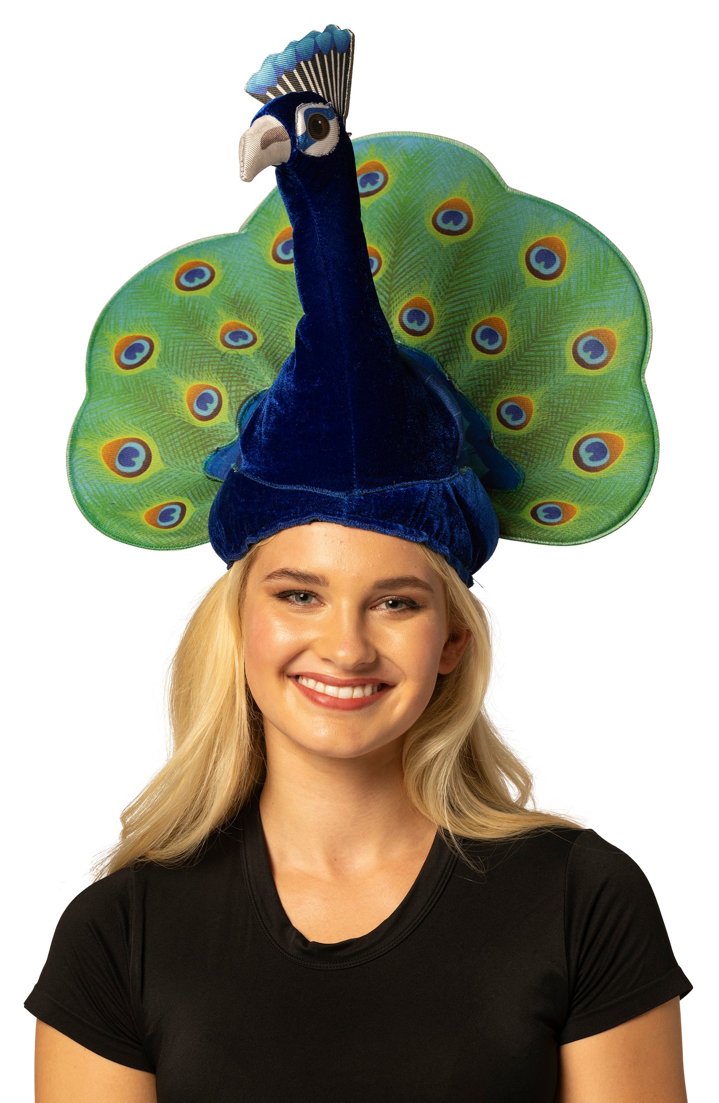 Peacock Hat Costume Accessory, One Size Fits Most