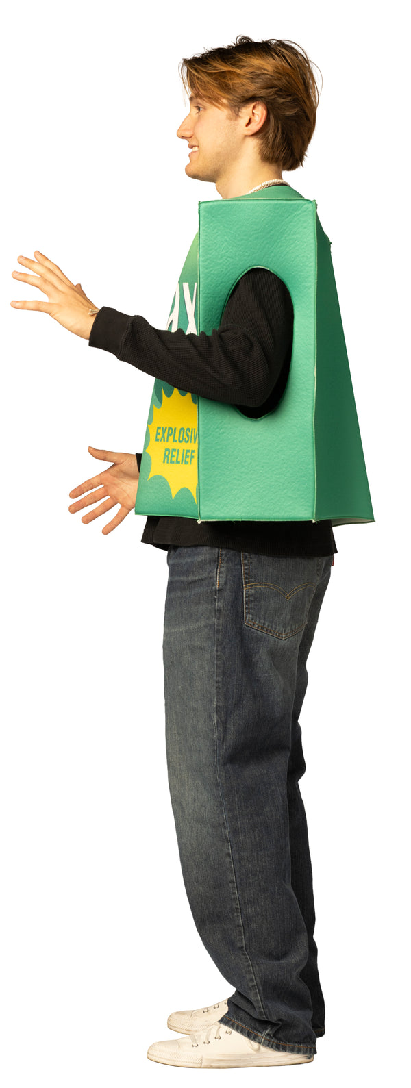 Laxative Package Costume, One Size Fits Most