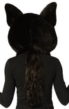 Black Cat Head Halloween Costume, Adult One Size