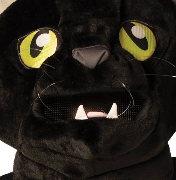 Black Cat Head Halloween Costume, Adult One Size