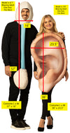 Cotton Swab & Ear Couple Costume, One Size Fits Most