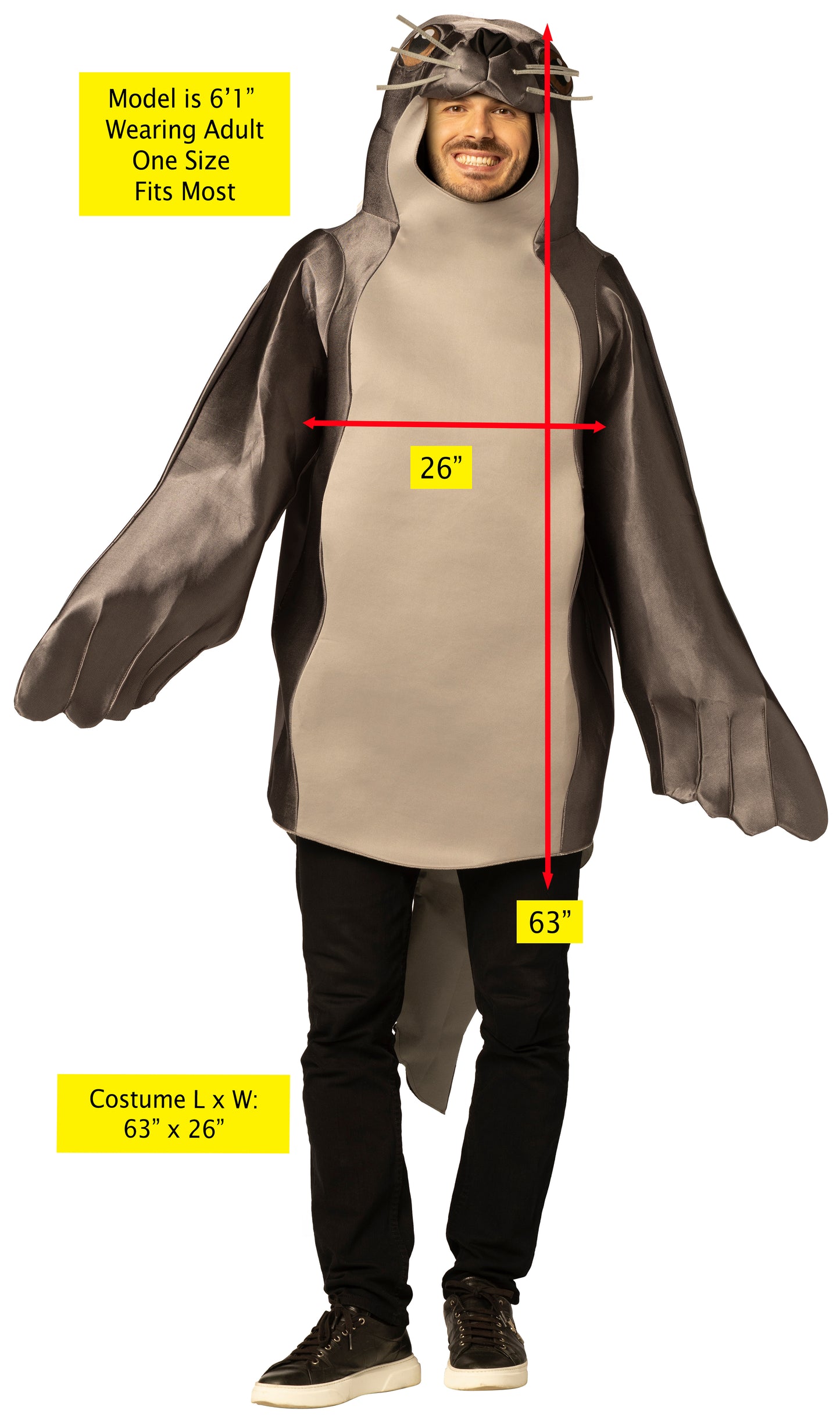 Seal Costume, One Size Fits Most